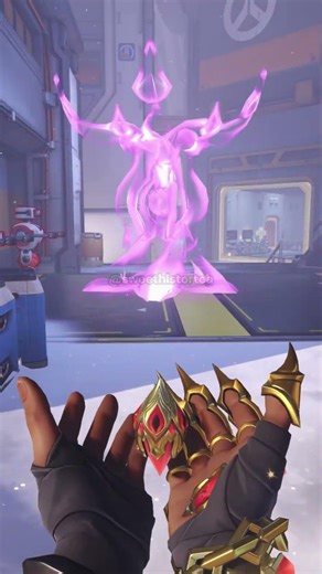 Warlock Lifeweaver Skin - Gold Variant #overwatch #lifeweaveroverwatch #owshorts #shorts