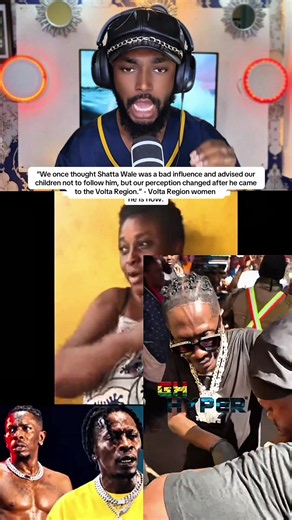 “We once thought Shatta Wale was a bad influence and advised our children not to follow him, but our perception changed after he came to the Volta Region.” - Volta Region women #nsromaofficial #viral @Shatta wale @Lord_Ban_ky @OdegaNation TV🦅🇬🇭🇳🇬 @emadowasastar @Blogger Kokotako◉
