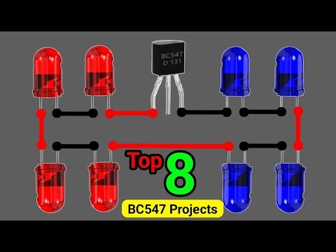 Top 8 Simple (BC547) Electronics Projects Anyone Can Make in 2026