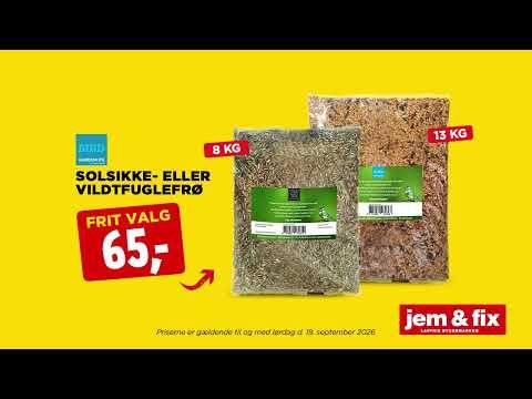 TV-spot 1 uge 38 | jem & fix