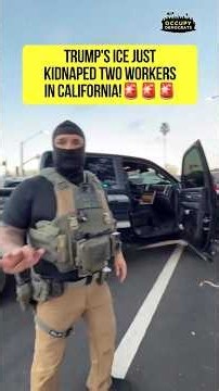 ICE KIDNAPS WORKERS in California!🚨