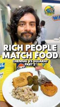 Everything I Ate At Hospitality Box In Chennai!!🏏 🍿