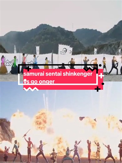 Samurai Sentai Shinkenger vs Go-onger: el team up que no vimos en Power Rangers