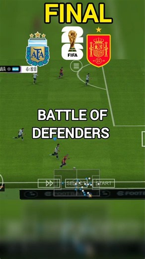 🛡️ DEFENSIVE MASTERCLASS! | Spain 🇪🇸 Defence vs Argentina 🇦🇷 Defence | 🔥 | eFootball PES 2026 PPSSPP