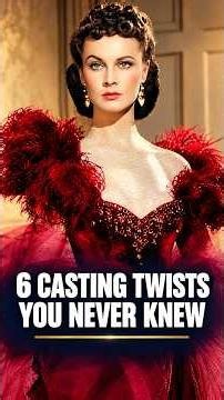 6 Casting Twists That Shaped Hollywood History #shorts