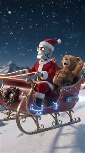 Robot Santa’s Festive Sleigh Crash!