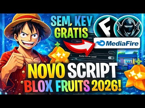 ✅SCRIPT BLOX FRUITS PARA MOBILE PC SEM KEY LINK DIRETO ATUALIZADO 2026 + EXECUTOR DELTA ATUALIZADO