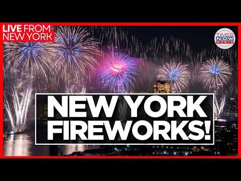 NEW YORK FIREWORKS LIVE | JUST IN: Macy's 50th July 4th Mega Show Begins! | Times Now World