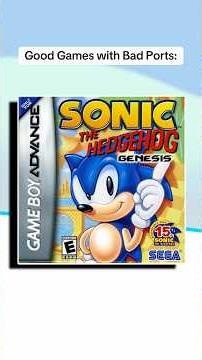 Good Games with Bad Ports: #sonic
