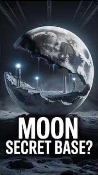 The Moon’s Hidden Structures #AncientAliens #MoonMystery #AlienBases #HiddenStructures #SciFiShorts