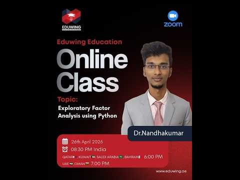 Exploratory Factor Analysis using python