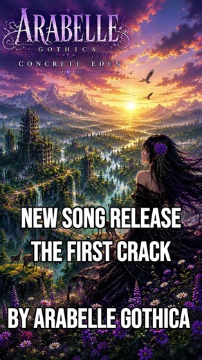The First Crack | Darkwave | Black Metal | Gothic Rock | Post-Punk (Official Audio)
