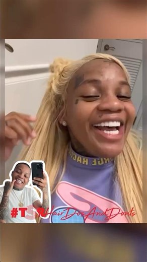 BroRilla showed off her wig switch up! 😮