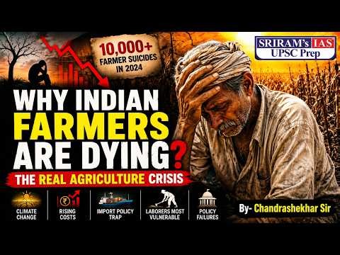 India’s Farming Crisis EXPLAINED | Climate Change, Debt & Farmer Suicides