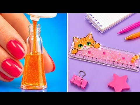 School Battle: Fancy Student vs Simple Student! 🤯🎒 Funny Hacks & DIY Tricks ✨