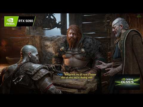God of War Ragnarök PC - 4K Ultra Settings | Experimental DLSS 5 Live Stream