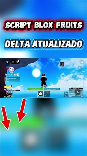 NOVO DELTA ATUALIZADO 😳 SCRIPT Blox Fruits #roblox #shorts
