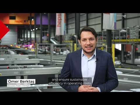 HepsiJET 500,000 Parcels with Smart Automation - Berrmak