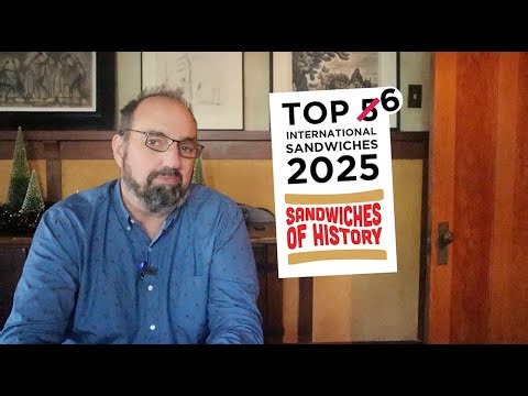 Top 5 International Sandwiches of 2025 on Sandwiches of History⁣
