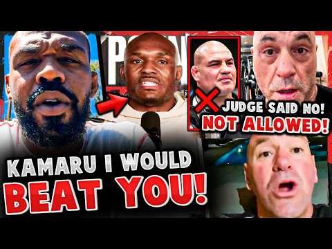 Jon Jones FIRES BACK at Kamaru Usman's REMARKS! Cain Velasquez WASN'T ALLOWED on Joe Rogan podcast!