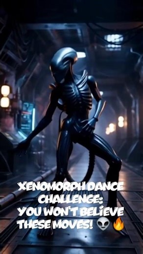 XENOMORPH DANCE CHALLENGE: You won't believe these moves! 👽🔥