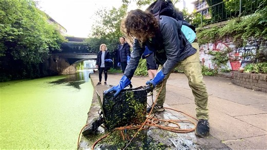 I pulled a wild haul from a London canal