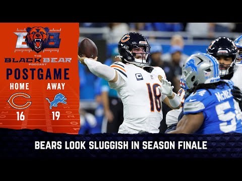 Bears vs Lions full game recap | Bears take L at home