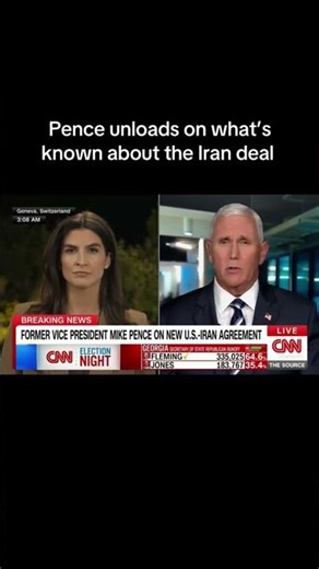 Former Vice President Mike Pence criticizes what's being reported about the preliminary Iran-US agre