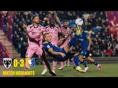 Match Highlights: AFC Wimbledon 0-3 Mansfield Town | EFL League One 🟡🔵