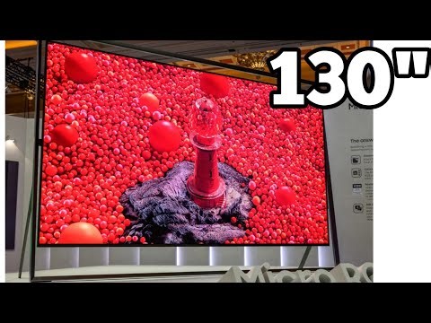 Samsung 130" Micro RGB TV 2026 | Overview