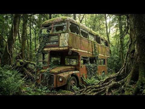 We Found a 100-Year-Old Abandoned Bus Deep in the Forest… What Happened Next Will Shock You