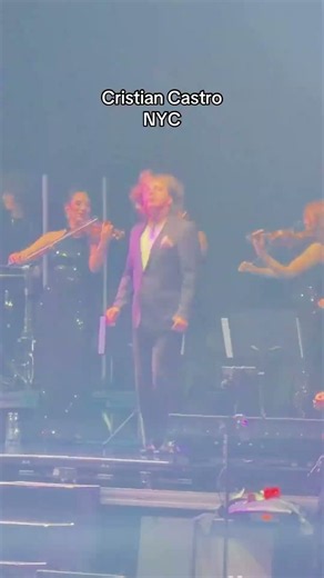 Cristian Castro in concert - New York 🗽 🎵 #concert #cristiancastro #newyork #newyorkcity