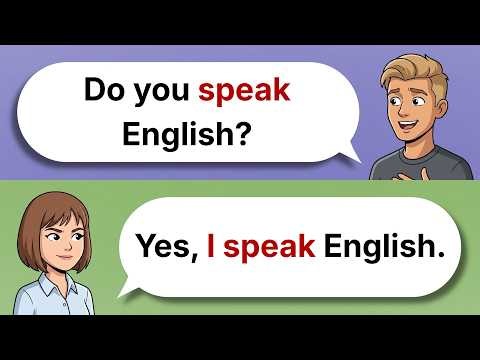 Simple English Conversations | Listening & Speaking Practice for Beginners