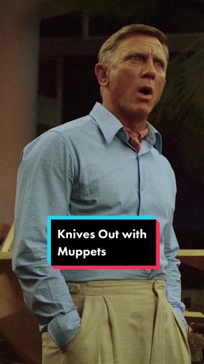 Detective Benoit Blanc 🤝 The Muppets #KnivesOut #GlassOnion #TheMuppets
