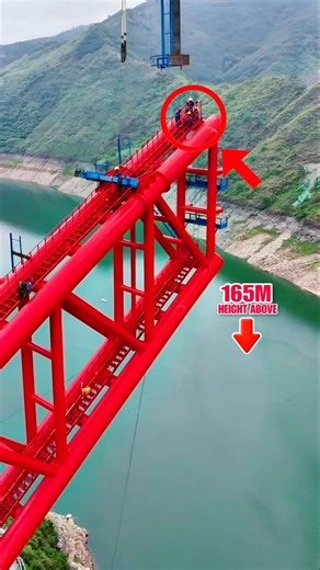 WORLD’S 3RD LARGEST ARCH RISING ⚙️ | Lewang Hongshui River Bridge
