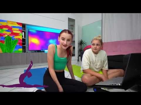 Young Yoga Challenge Girls I Gymnastics & Flexibility I Stretching split and over split # yoga 54