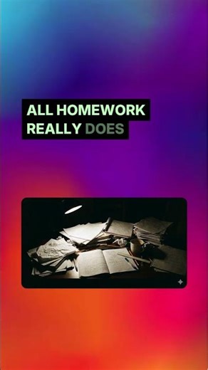 Homework Should Be BANNED