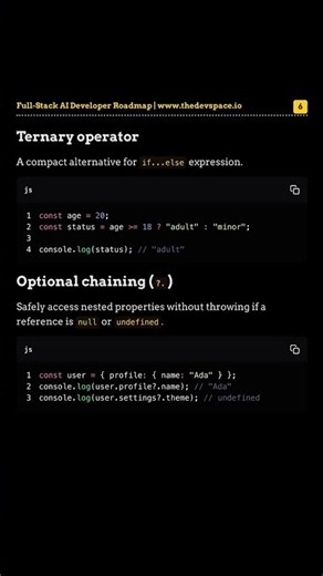 🧮 JavaScript Operators Cheatsheet