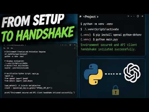 How To Set Up Python Environments for OpenAI API Projects (Quick and Easy)