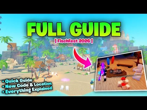 Full Guide to FischFest 2026 Update (Everything you need to know)