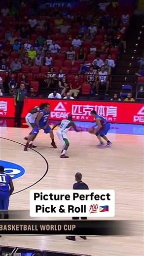 ELITE pick and roll execution 🙌 #FIBAWC