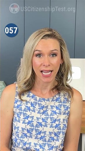 Official USCIS 128 Civics Q 57 | US Citizenship Test 2025 civics #n400 #citizenshipwithjackie