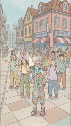 When Aliens Crash Your TikTok Dance 😄👽