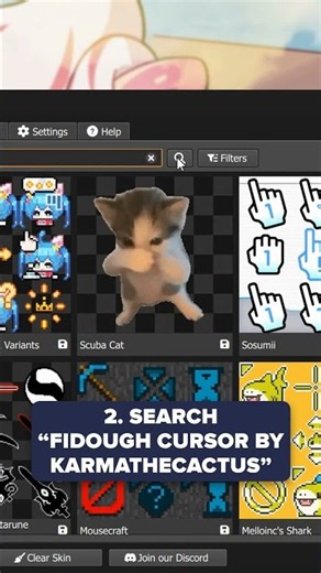 Fidough cursor for Windows | Mouse X
