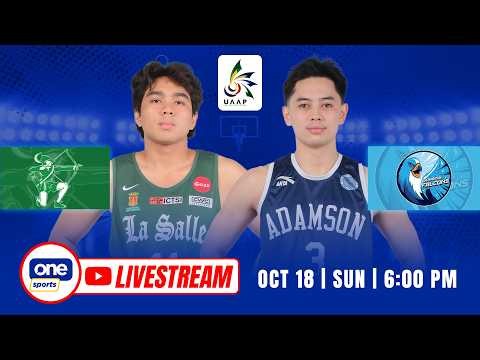 LIVE: DLSU vs ADAMSON | UAAP SEASON 89 MEN’S BASKETBALL | OCT 18, 2026