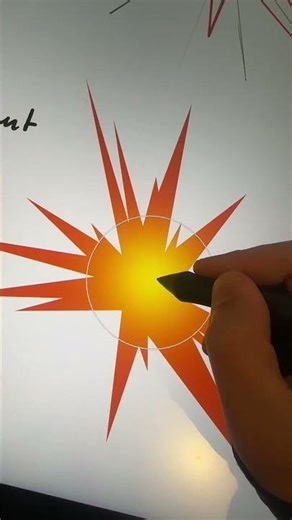 How to draw explosions!
