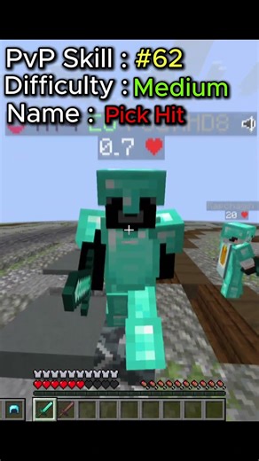 Minecraft PvP Lesson 62 #minecraft