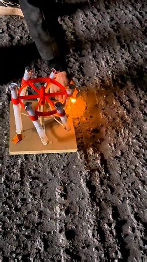 2 stage girandola 🤯🤯 #fireworks💥 #crackers💥 #experiment #pyro #fireworks | Cracker Boi