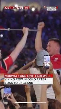 Norway Fans Bid Emotional Farewell to Viking Row After World Cup Exit | Asia One News