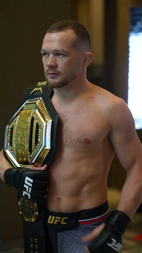 Petr Yan's looking GOOD with the belt! #ufc333